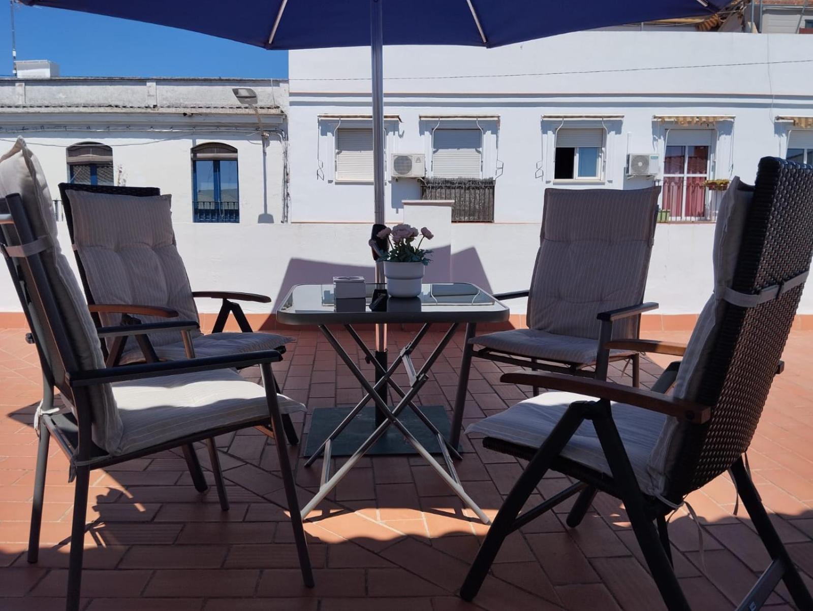 Apartamento 2 Habitaciones Sanlucar La Mayor N-431 Sevilla-Huelva Extérieur photo